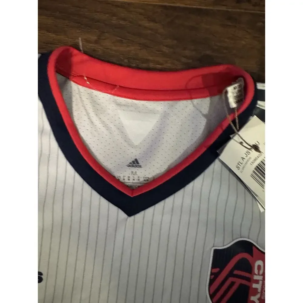 Men's St. Louis City SC adidas 23 Away Authentic Jersey H47867 NWT Medium